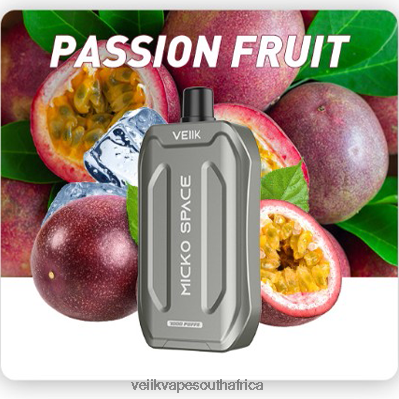 VEIIK Cracker Pod - VEIIK Micko Space Disposable Vape 7000 Puffs Passion Fruit A4Z6R437