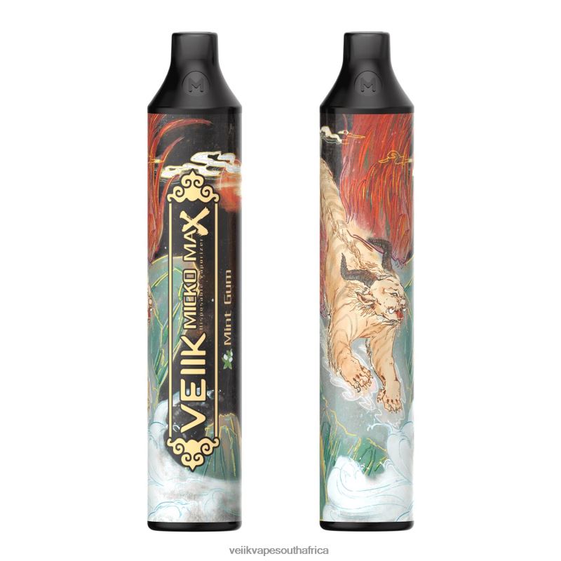 VEIIK Micko Q South Africa - VEIIK Micko MAX Disposable Vape 1500 Puffs Mint Gum A4Z6R450