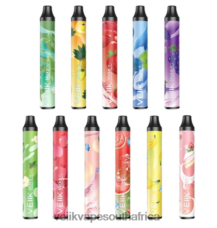 VEIIK Micko Q South Africa - VEIIK Micko Pi Disposable Vape 600 Puffs 500mAh Multiple Flavors A4Z6R460