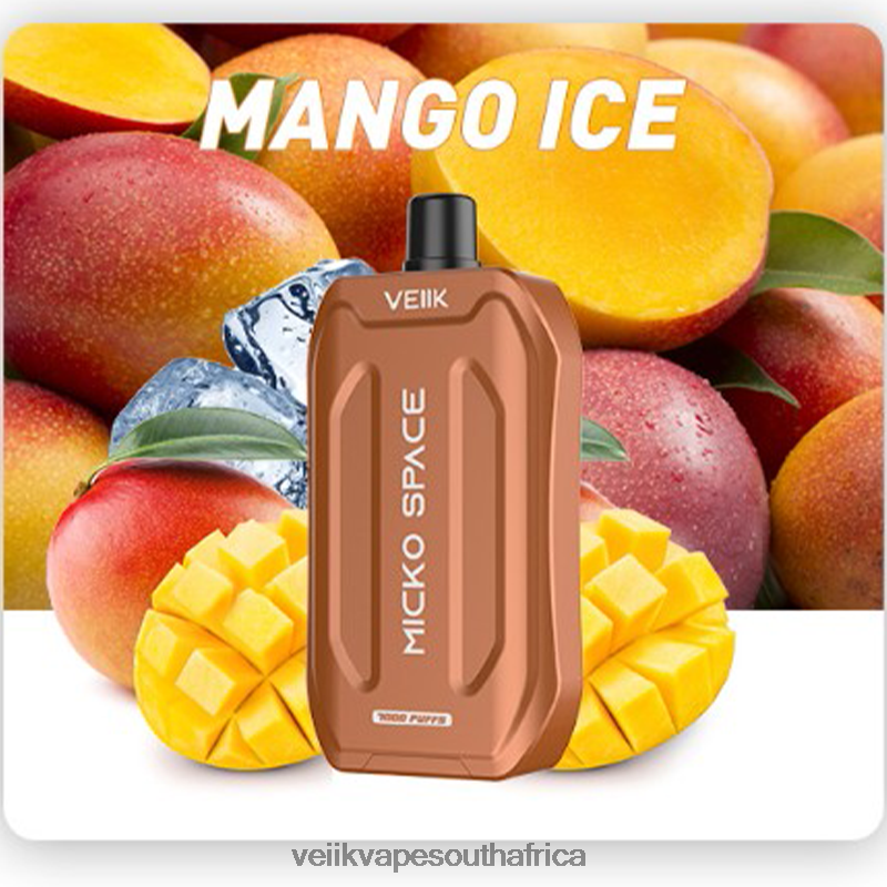 VEIIK Micko Q South Africa - VEIIK Micko Space Disposable Vape 7000 Puffs Mango Ice A4Z6R440