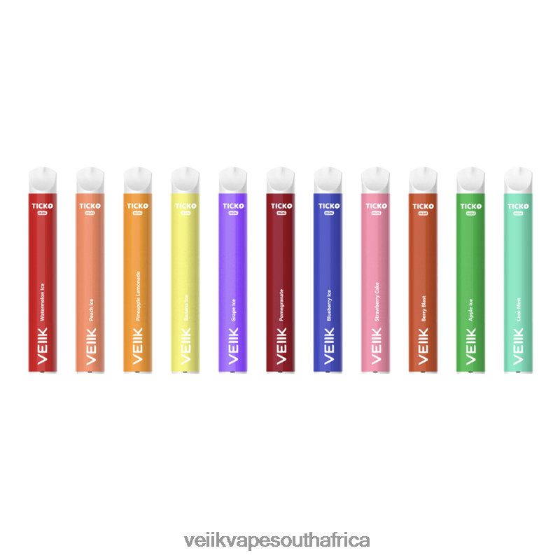 VEIIK Micko Q South Africa - VEIIK Ticko Disposable Vape 800 Puffs Multiple Flavors A4Z6R430