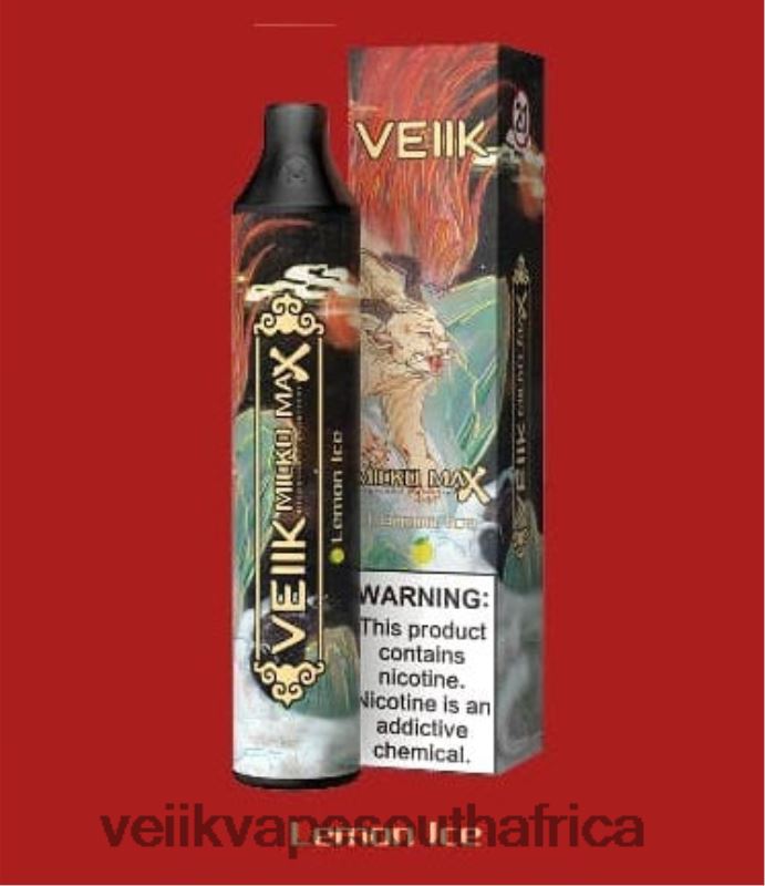 VEIIK Moos Pod South Africa - VEIIK Micko MAX Disposable Vape 1500 Puffs Lemon Ice A4Z6R448