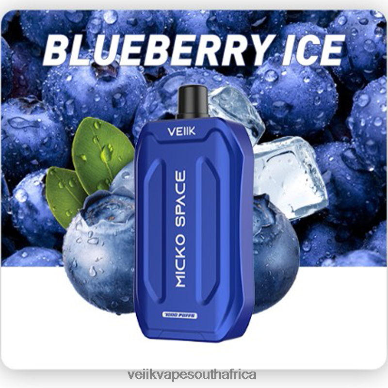 VEIIK Moos Pod South Africa - VEIIK Micko Space Disposable Vape 7000 Puffs Blueberry Ice A4Z6R438
