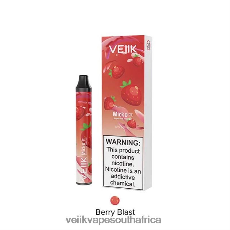 VEIIK Pod South Africa - VEIIK Micko Pie Disposable Vape 600 Puffs Berry Blast A4Z6R426