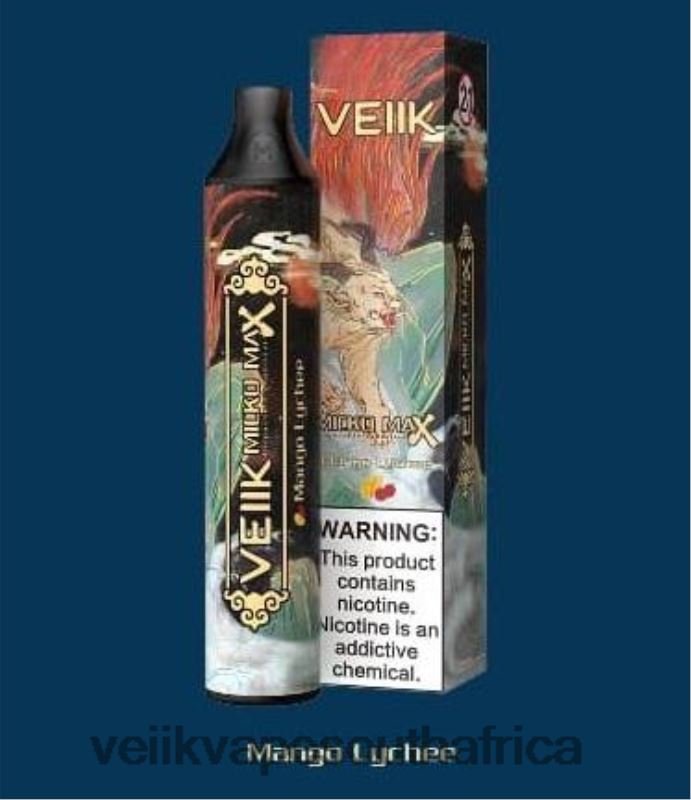 VEIIK Vape Cape Town - VEIIK Micko MAX Disposable Vape 1500 Puffs Mango Lychee A4Z6R442