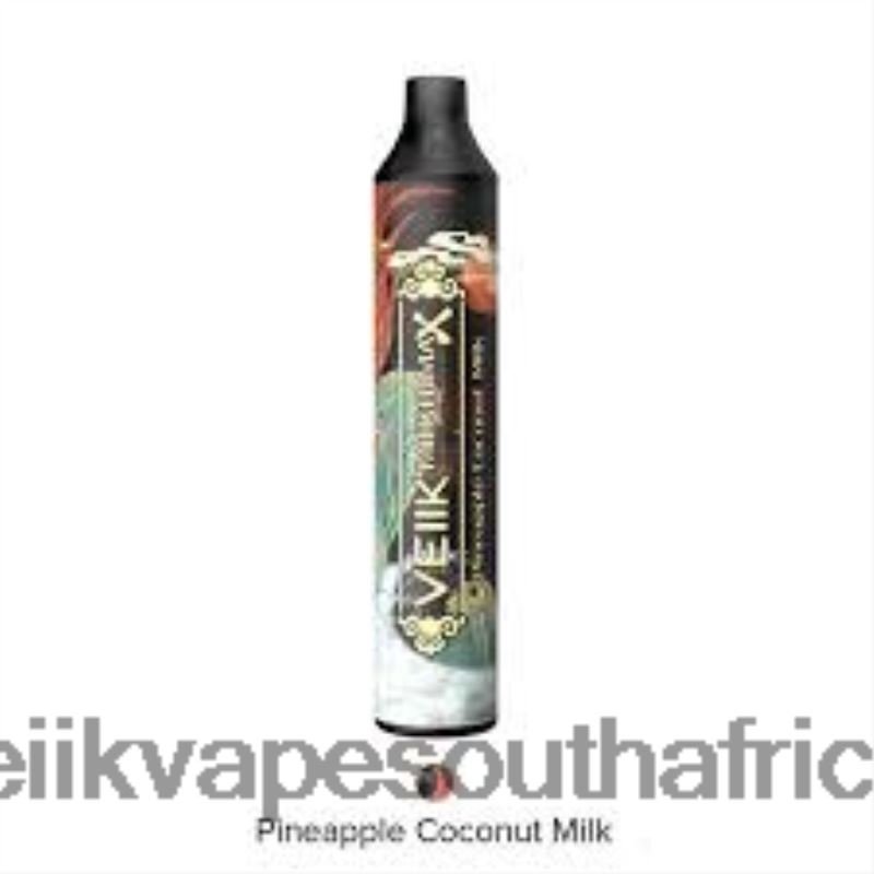 VEIIK Vape Review - VEIIK Micko MAX Disposable Vape 1500 Puffs Pineapple Coconut Milk A4Z6R444